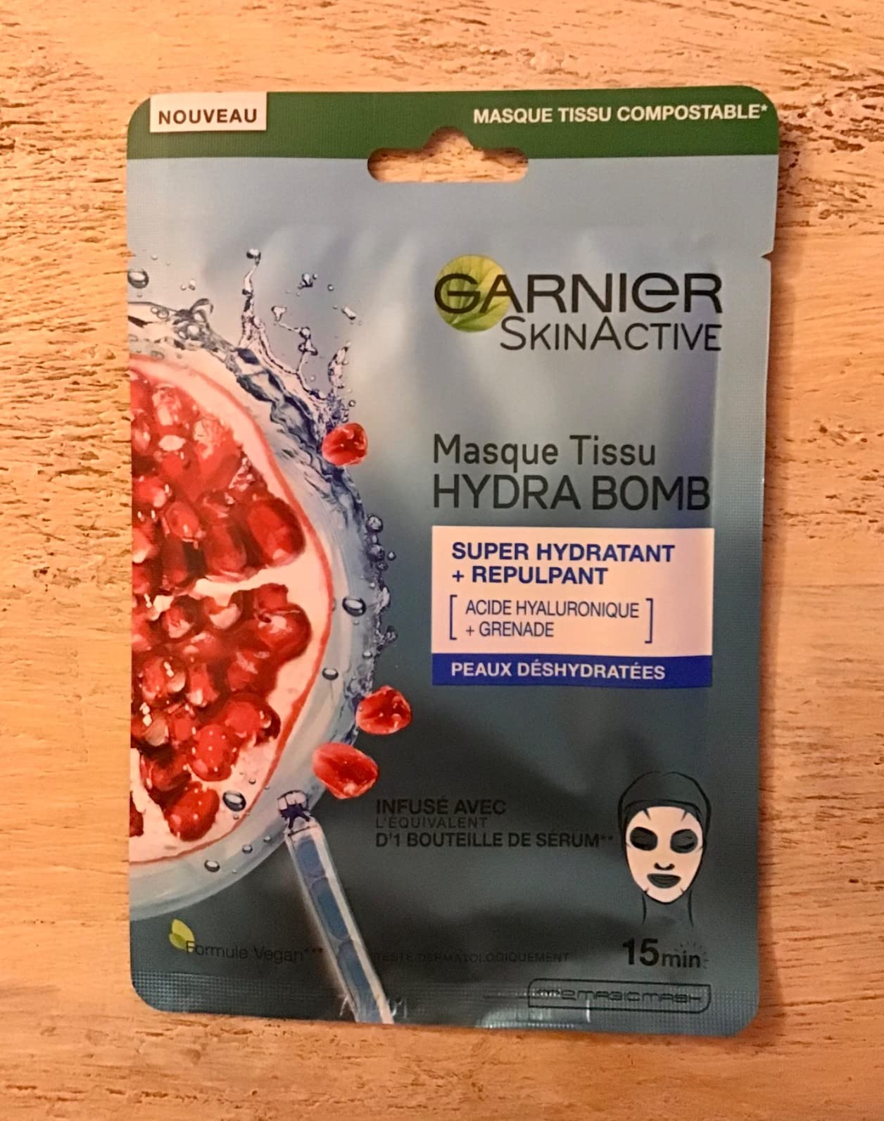 Peau repulpée en 15 minutes