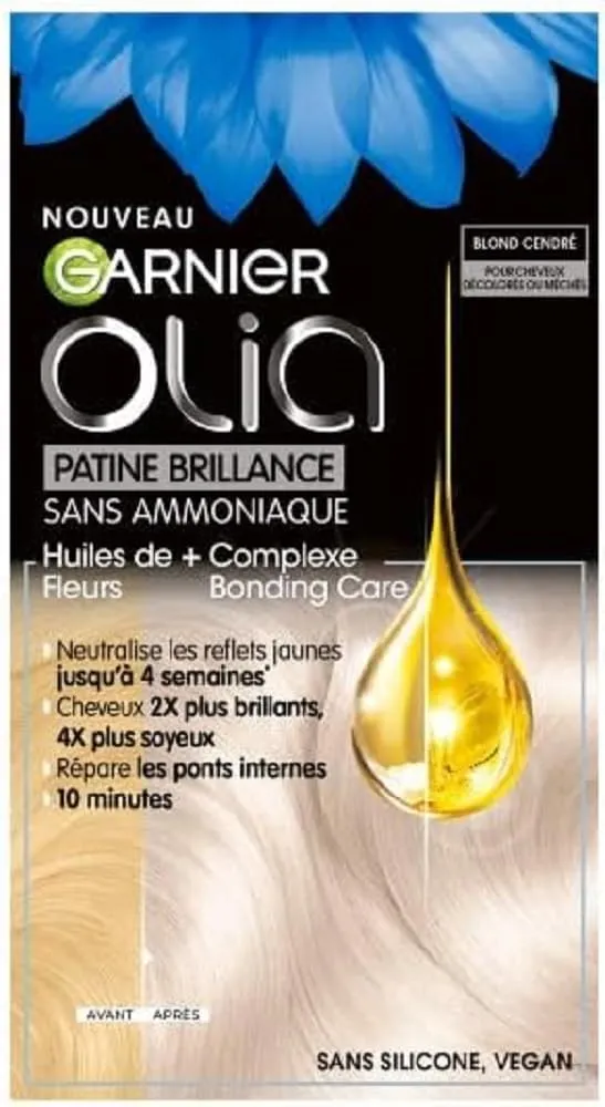 garnier-olia-patine-brillance-10-01-blond-cendr-coloration-semi-permanente image 1