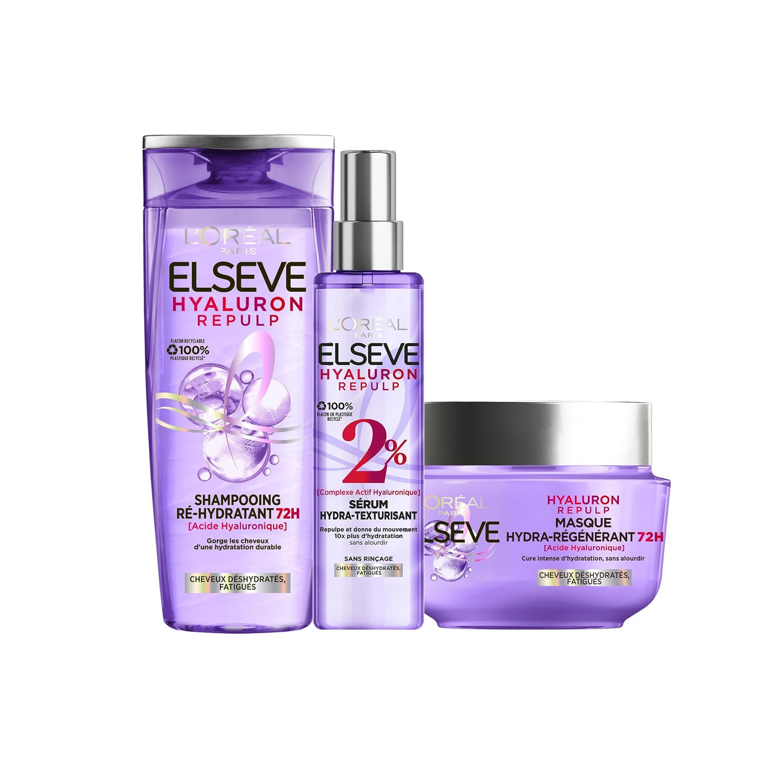 l-or-al-paris-els-ve-hyaluron-repulp-routine-cheveux-d-shydrat-s-3-produits image 1