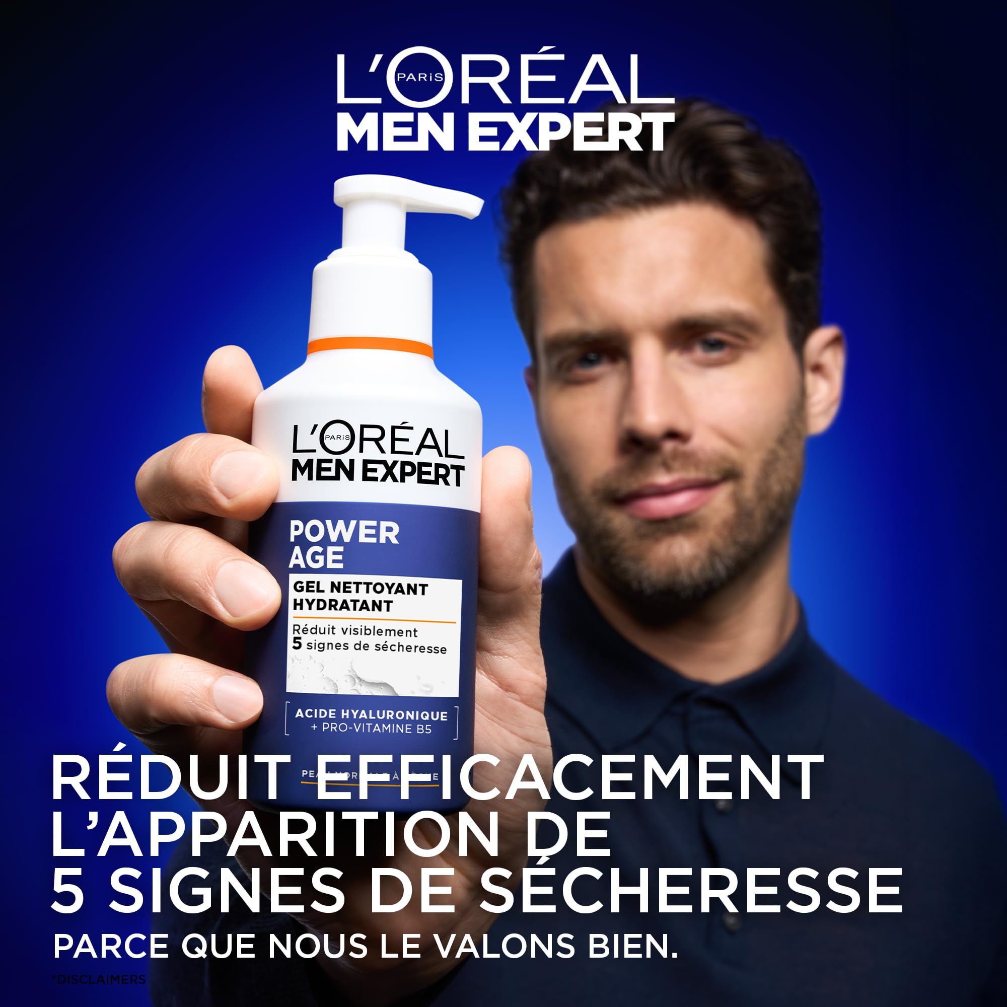 l-or-al-paris-men-expert-gel-nettoyant-power-age-acide-hyaluronique-260ml image 2
