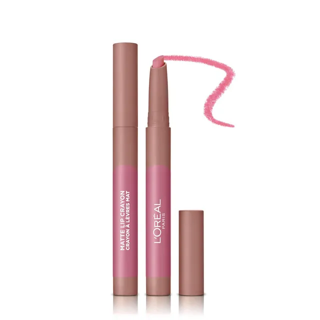 l-or-al-paris-infaillible-matte-crayon-rouge-l-vres-caramel-blondie image 1