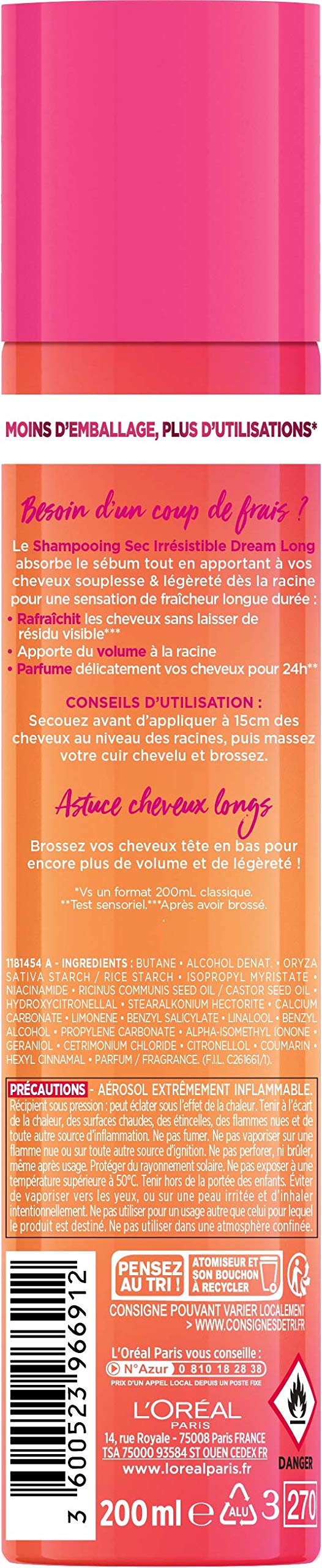 l-or-al-paris-elseve-dream-long-shampooing-sec-irr-sistible-compress-200-ml-chev image 2