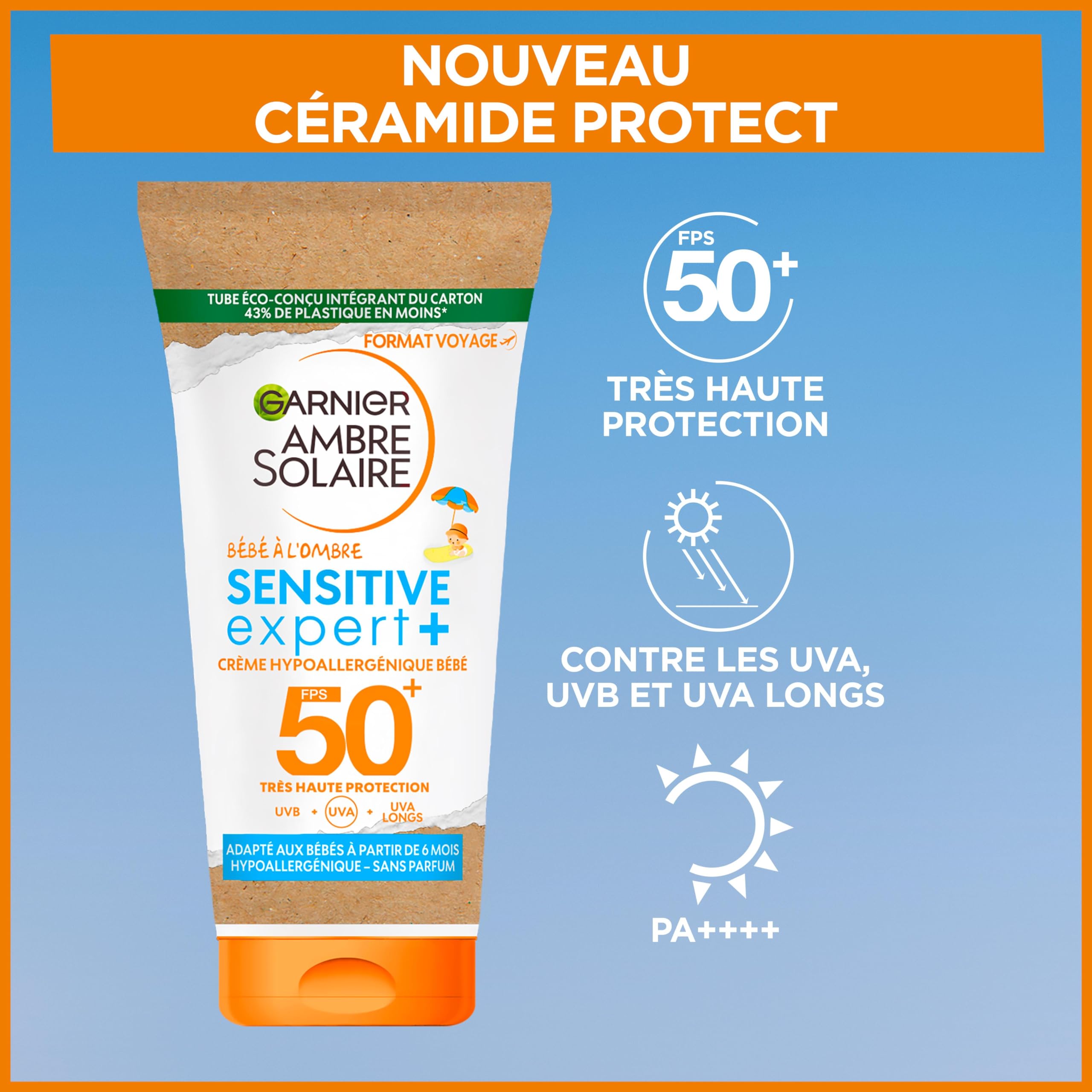 garnier-ambre-solaire-b-b-l-ombre-sensitive-expert-lait-solaire-fps-50-50-ml image 3