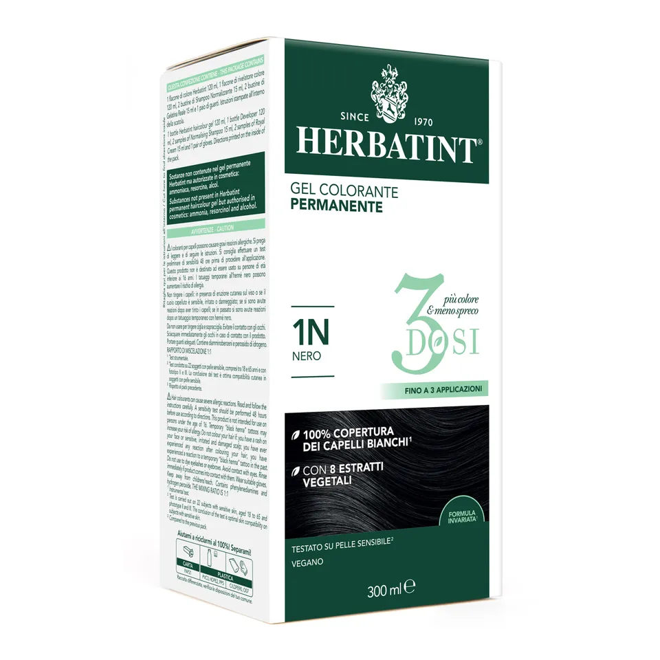 herbatint-3dosi-2n-brun-soin-colorant-permanent-gel-300-ml image 1