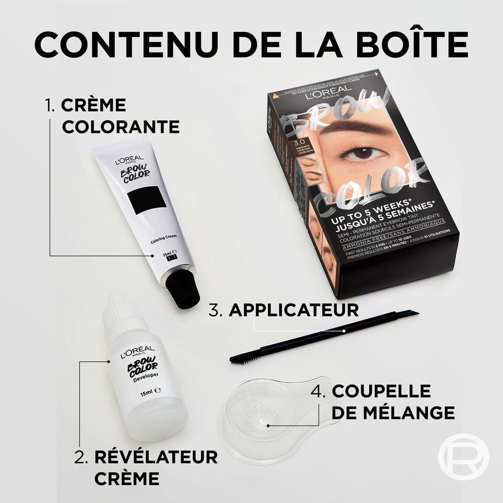 l-or-al-paris-brow-color-teinture-sourcils-semi-permanente-3-0-brunette-tenue-5- image 5