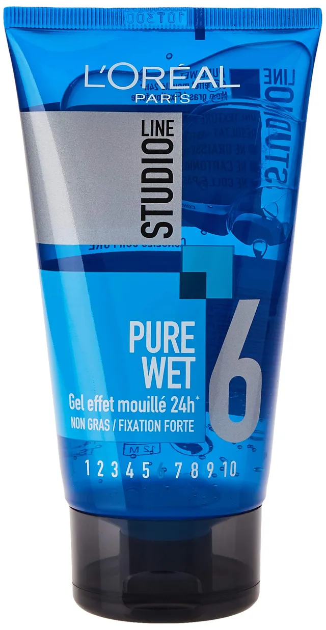l-or-al-paris-studio-line-gel-coiffant-pure-wet-effet-mouill-150-ml image 1