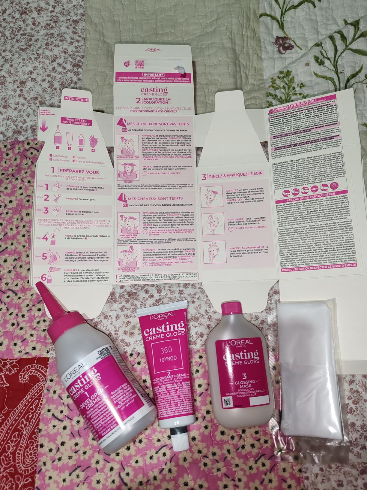 Beau reflet cerise