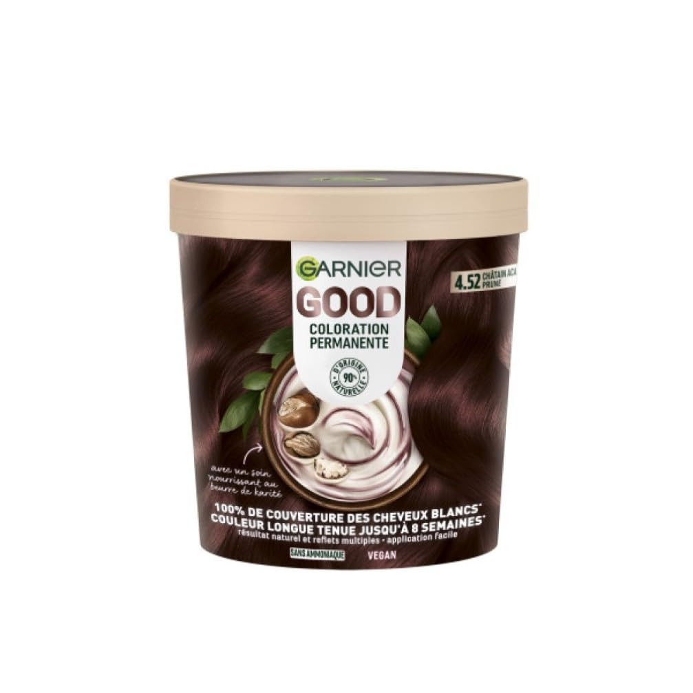 garnier-good-coloration-permanente-sans-ammoniaque-4-52-ch-tain-acajou-prune image 1
