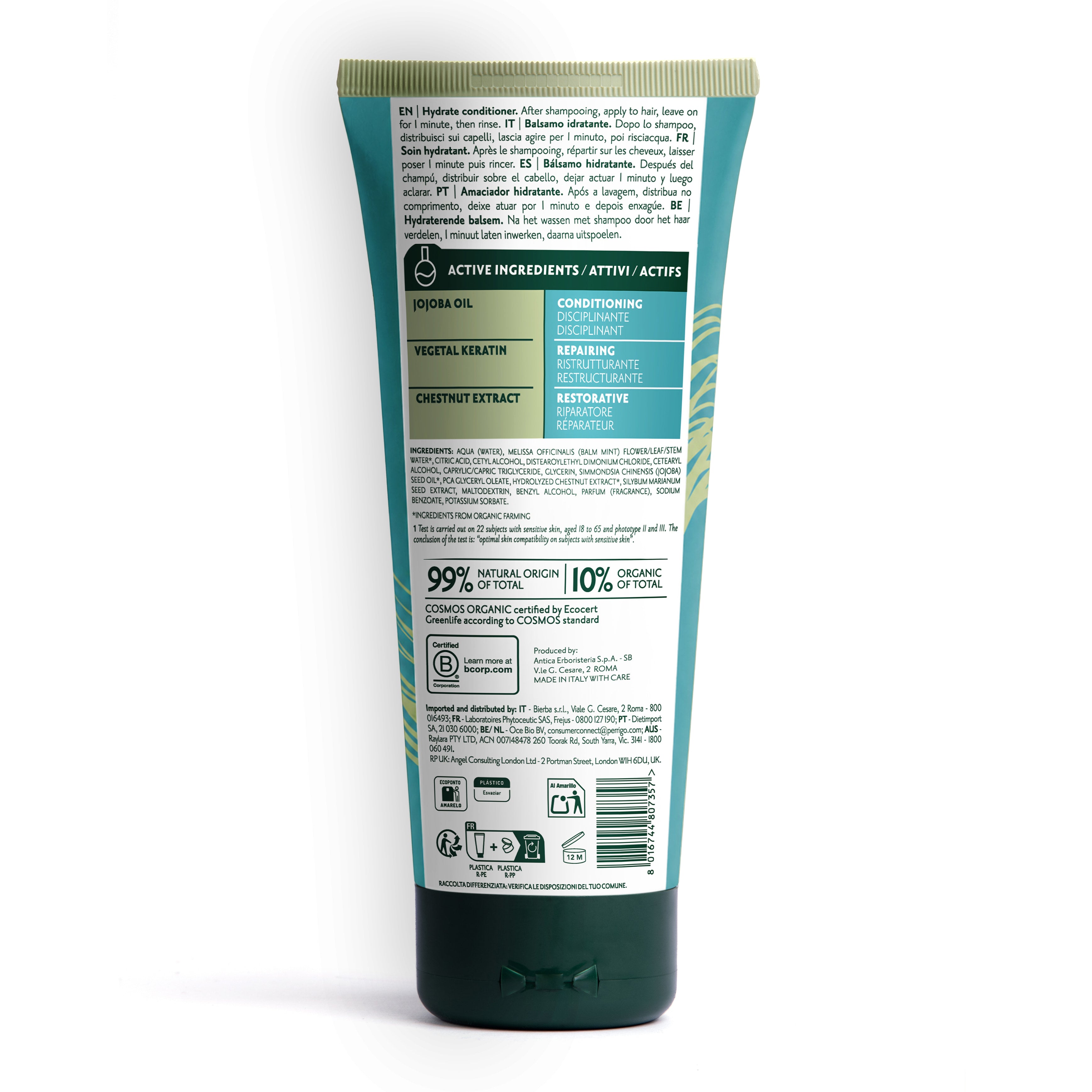 herbatint-soin-hydrate-bio-hydratant-apr-s-shampooing-d-m-lant-200-ml image 2
