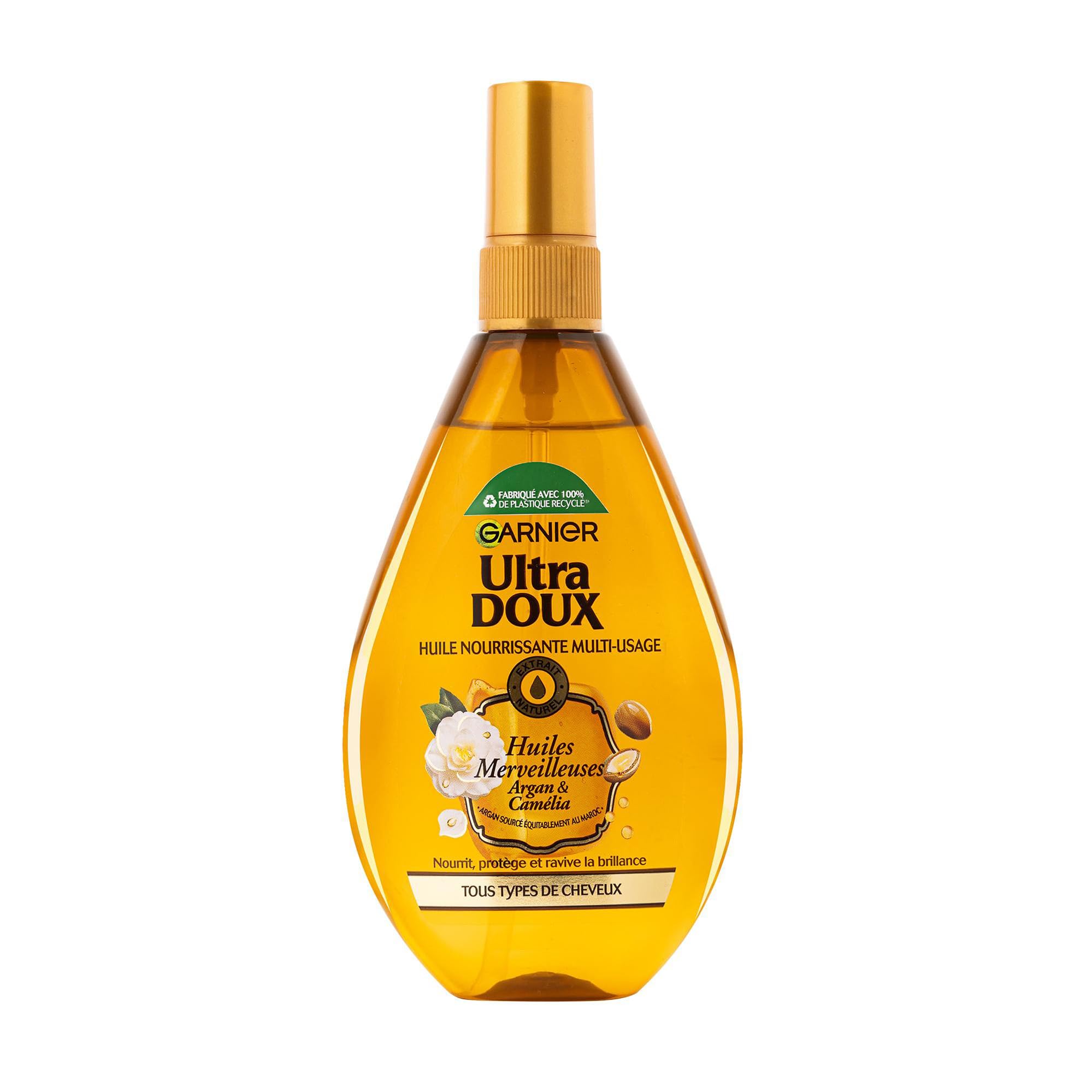 garnier-ultra-doux-huile-merveilleuse-argan-cam-lia-150-ml image 1