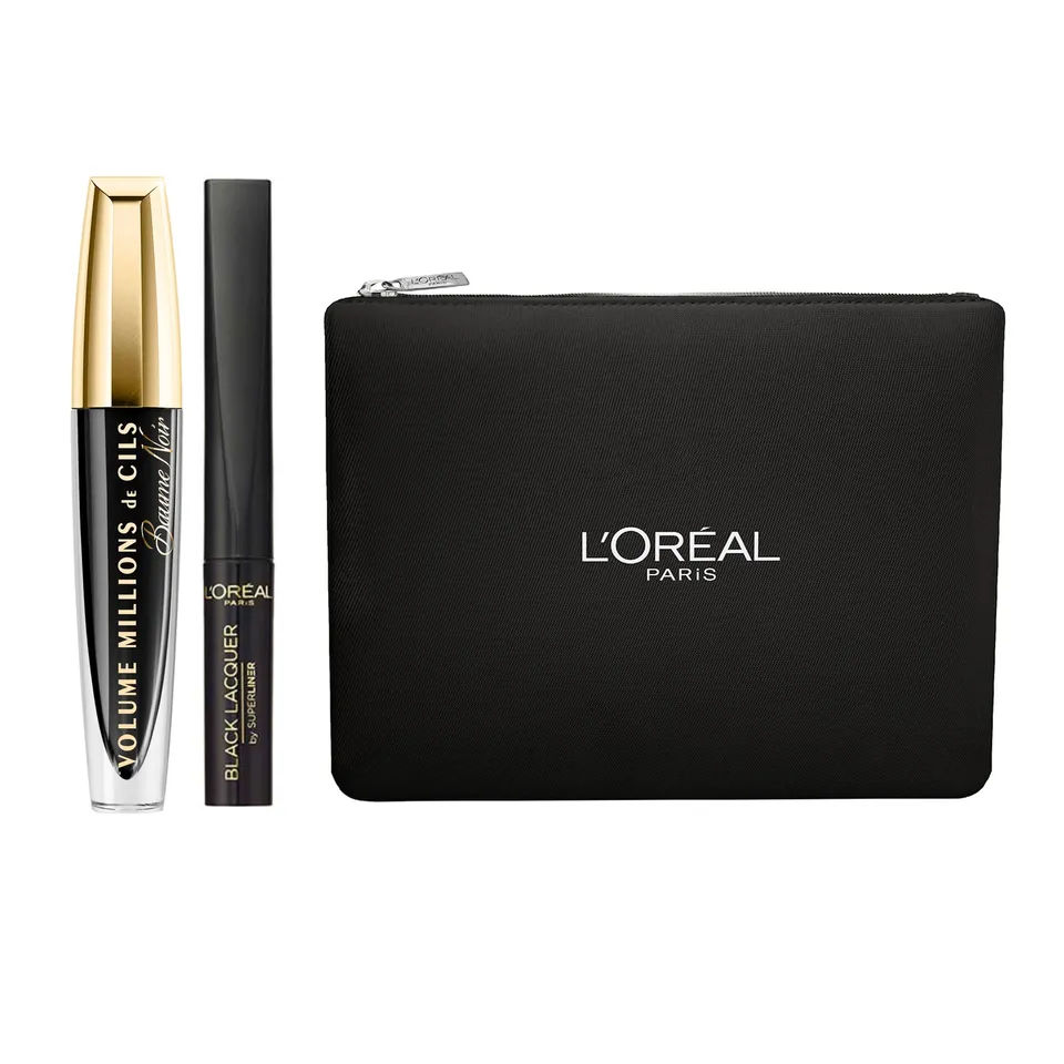 l-or-al-paris-volume-millions-de-cils-baume-noir-coffret-trousse-regard-mascara- image 1