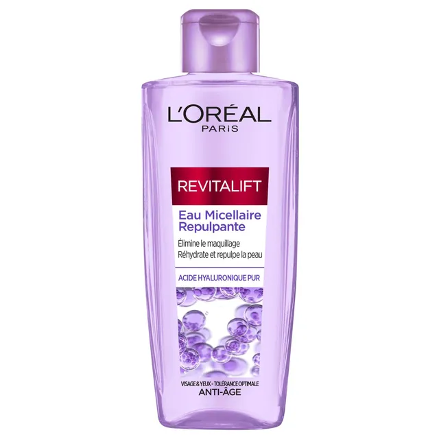 l-or-al-paris-revitalift-filler-eau-micellaire-repulpante-acide-hyaluronique-200 image 1