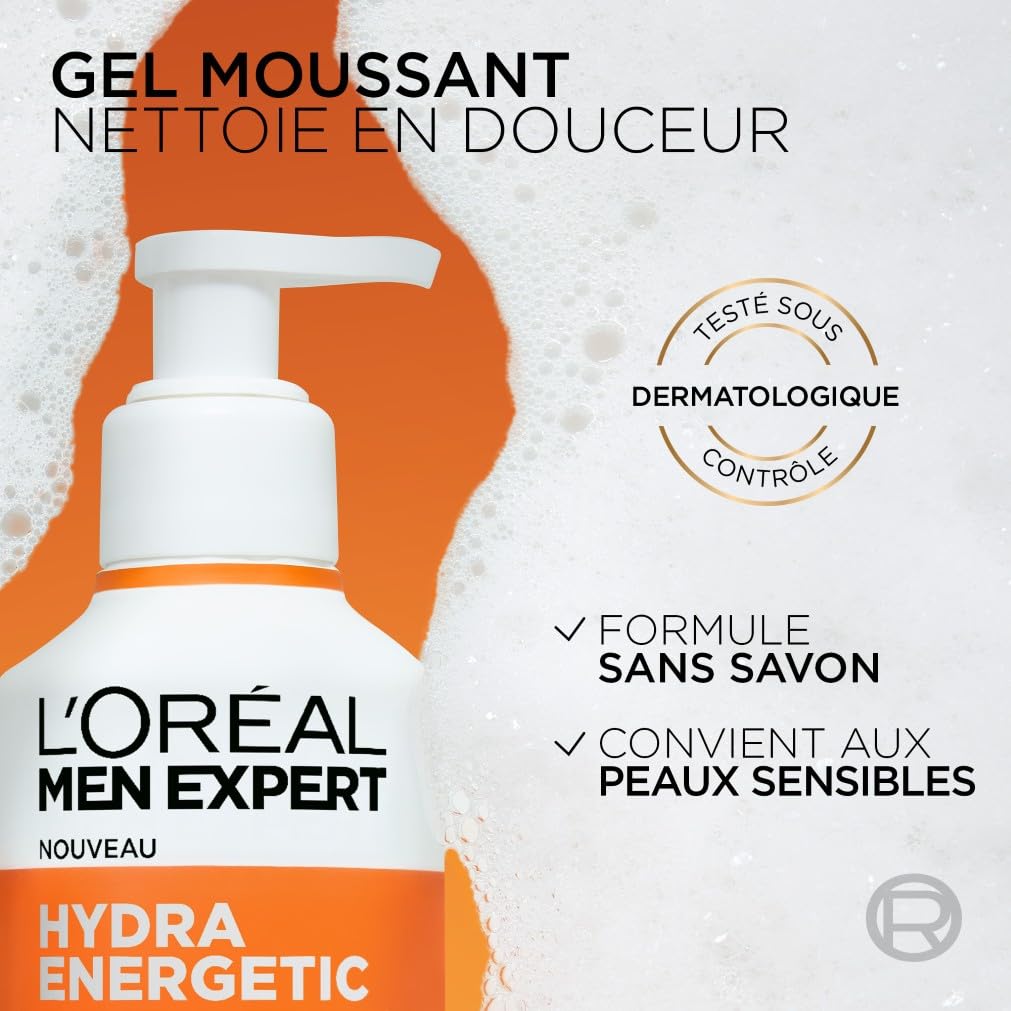 l-or-al-paris-men-expert-gel-nettoyant-hydra-energetic-vitamine-c-260ml image 6