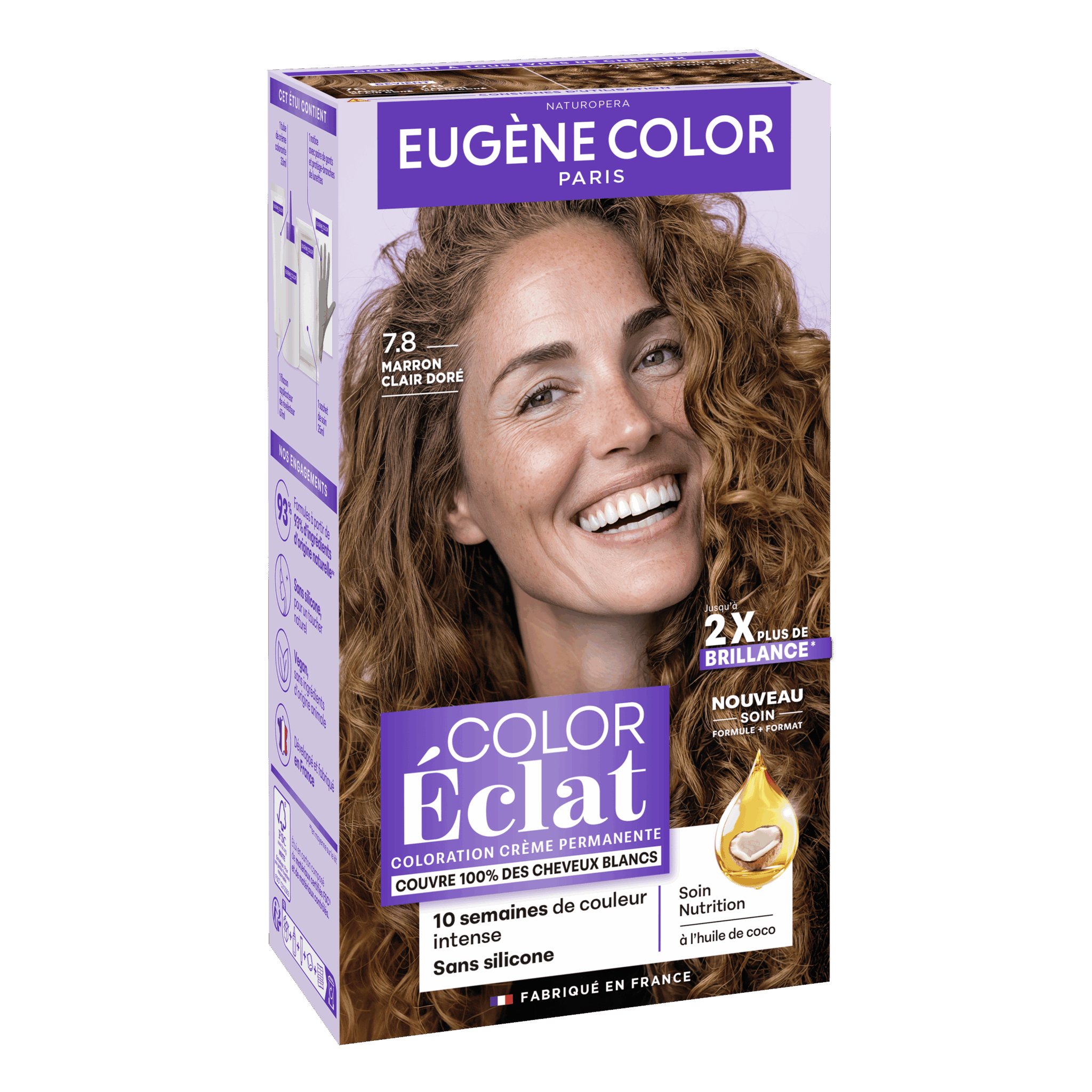eug-ne-color-color-clat-7-8-marron-clair-dor-coloration-domicile image 1