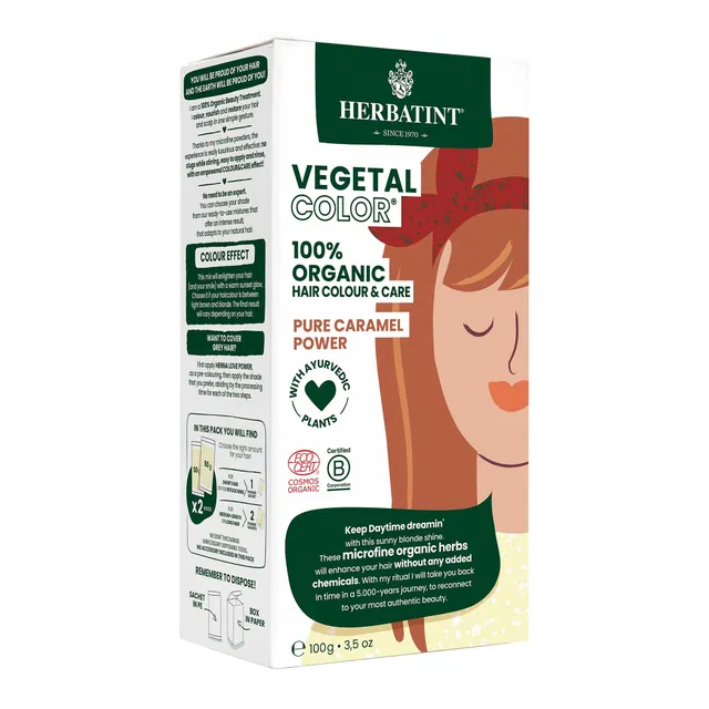 herbatint-vegetal-color-pure-caramel-power-caramel-poudre-v-g-tale-100-g image 1