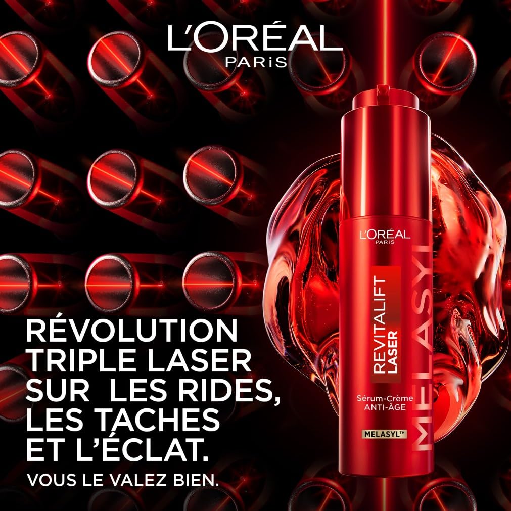 l-or-al-paris-revitalift-triple-laser-s-rum-cr-me-anti-ge-melasyl-50ml image 2