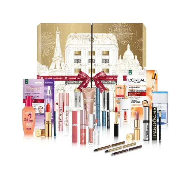 l-or-al-paris-calendrier-de-l-avent-beaut-24-jours-maquillage-et-soins image 1