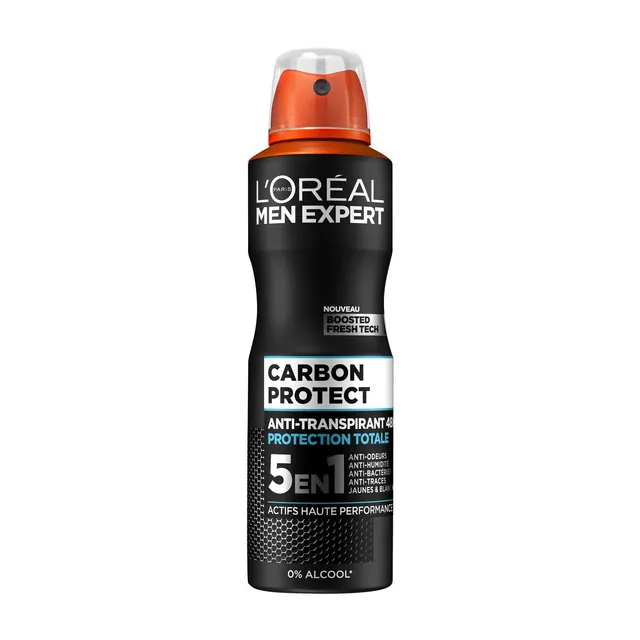 l-or-al-men-expert-carbon-protect-ice-fresh-d-odorant-spray-5-en-1-lot-de-6-x-20 image 1