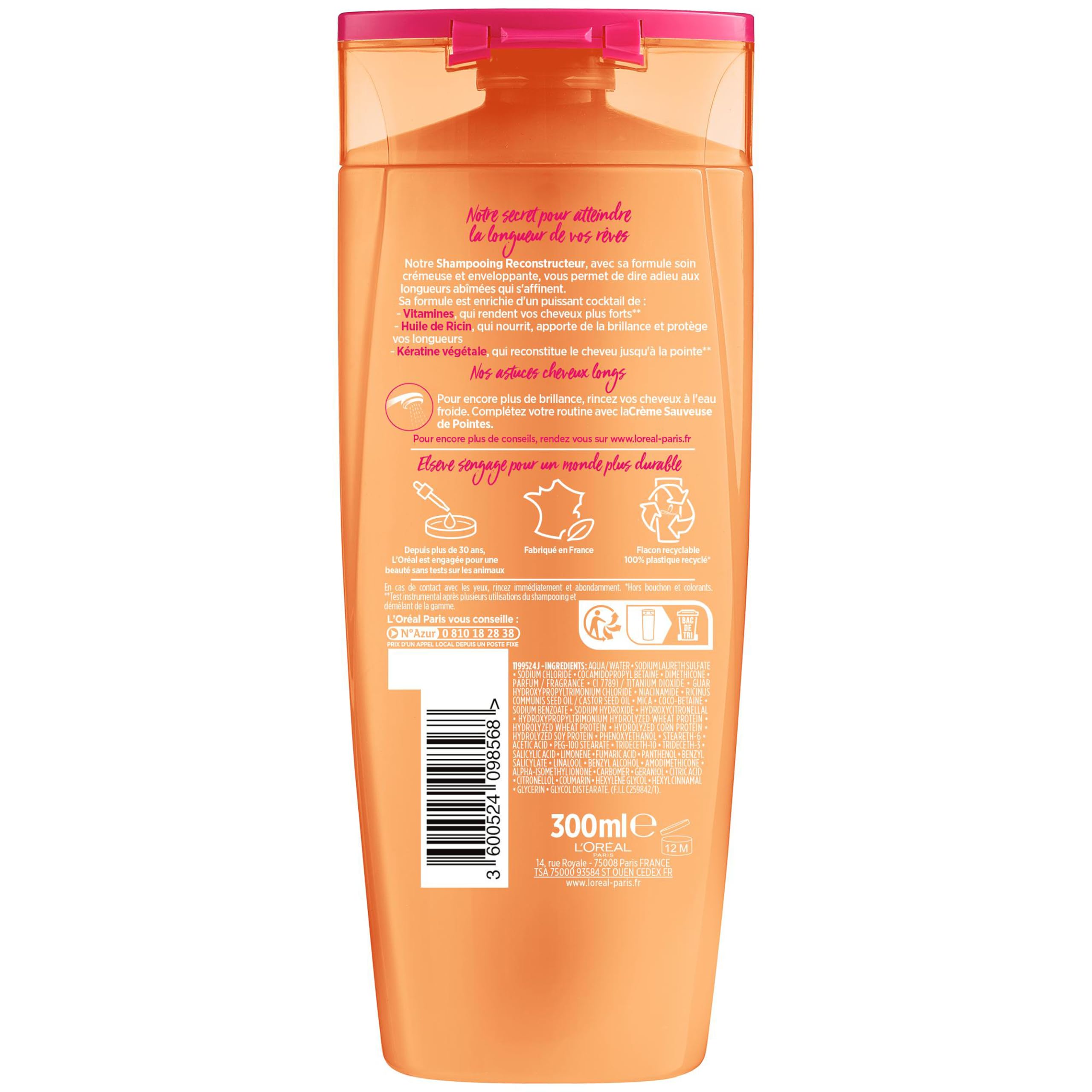 l-or-al-paris-elseve-dream-long-shampooing-reconstructeur-300ml image 7
