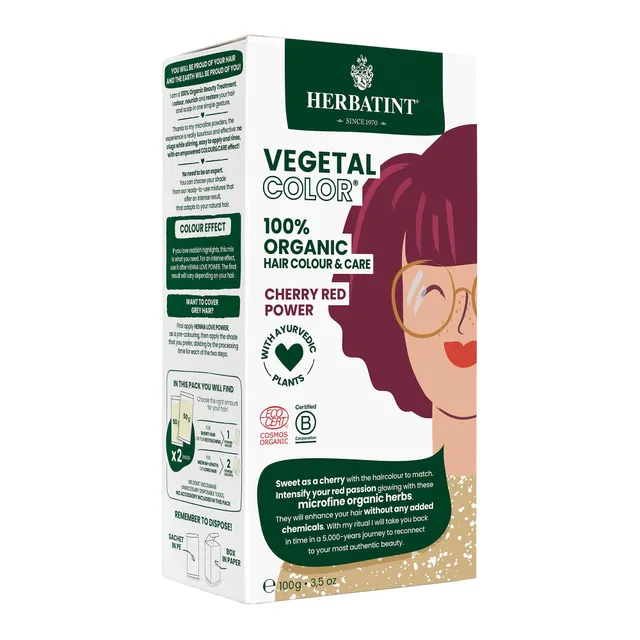herbatint-vegetal-color-cherry-red-power-cerise-poudre-v-g-tale-100-g image 1