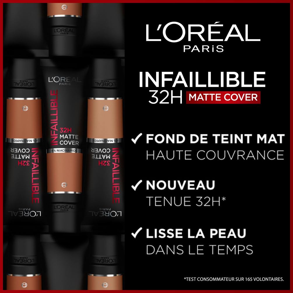 l-or-al-paris-infaillible-32h-matte-cover-fond-de-teint-mat-320-cool-undertone-s image 2