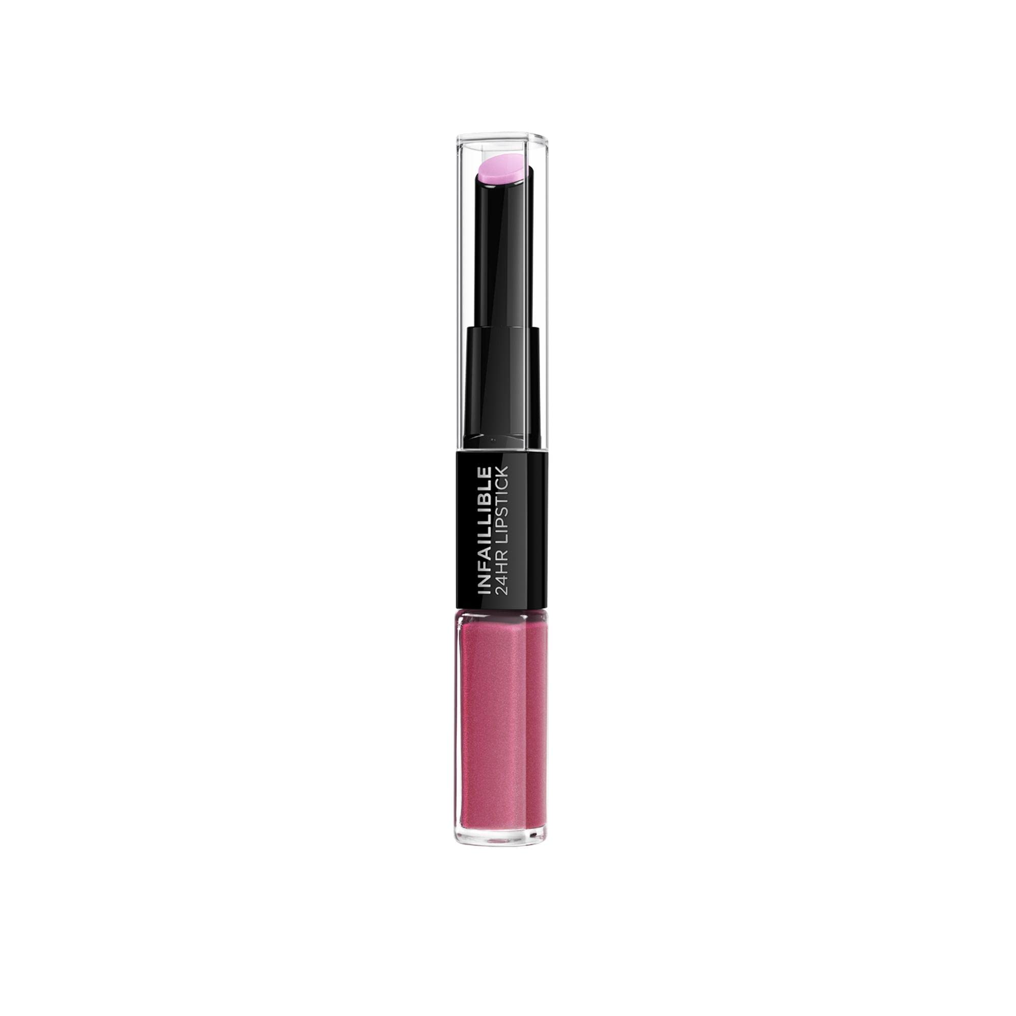 l-or-al-paris-infaillible-rouge-l-vres-duo-214-framboise-pour-la-vie-tenue-24h image 1