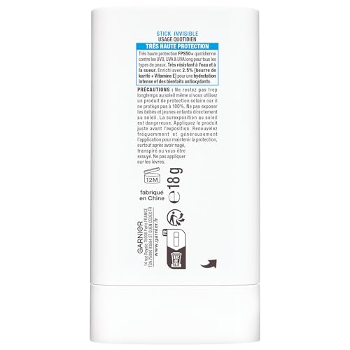 garnier-ambre-solaire-super-uv-stick-spf50-visage-zones-sensibles-18g image 6