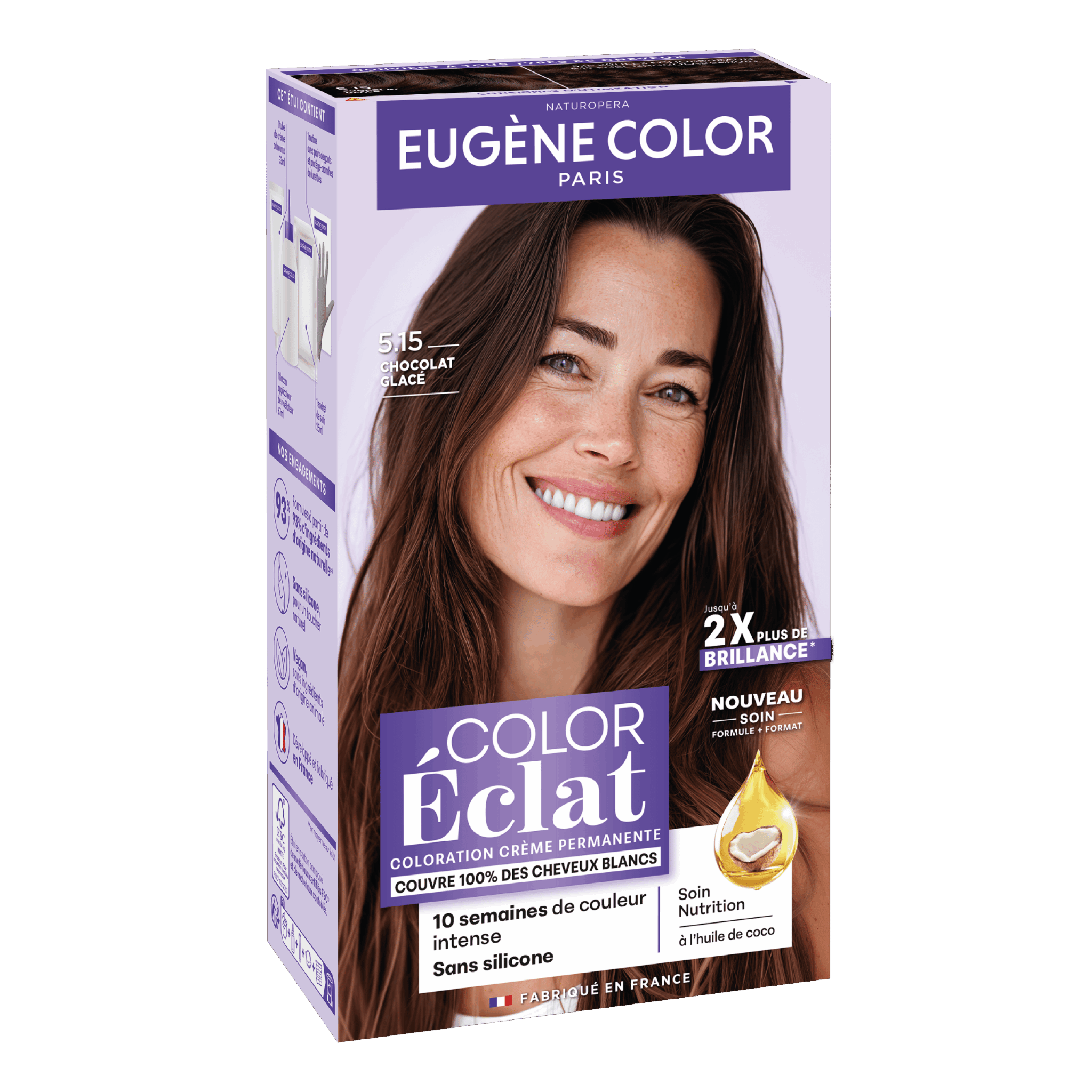 eug-ne-color-color-clat-5-15-chocolat-glac-coloration-domicile image 1