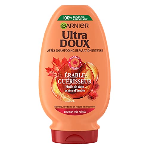 garnier-ultra-doux-shampooing-rable-gu-risseur-ricin-300-ml-cheveux-tr-s-ab-m-s image 6