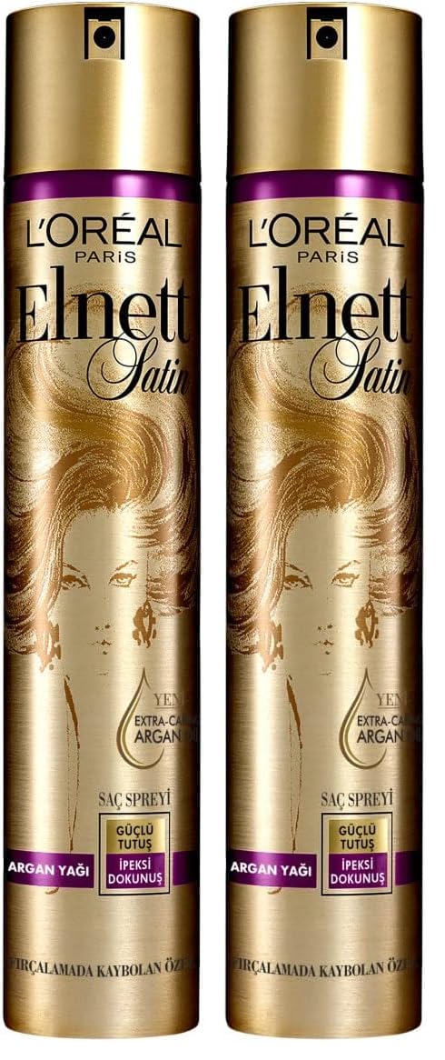 l-or-al-paris-elnett-laque-fixation-forte-huile-pr-cieuse-argan-300-ml image 4