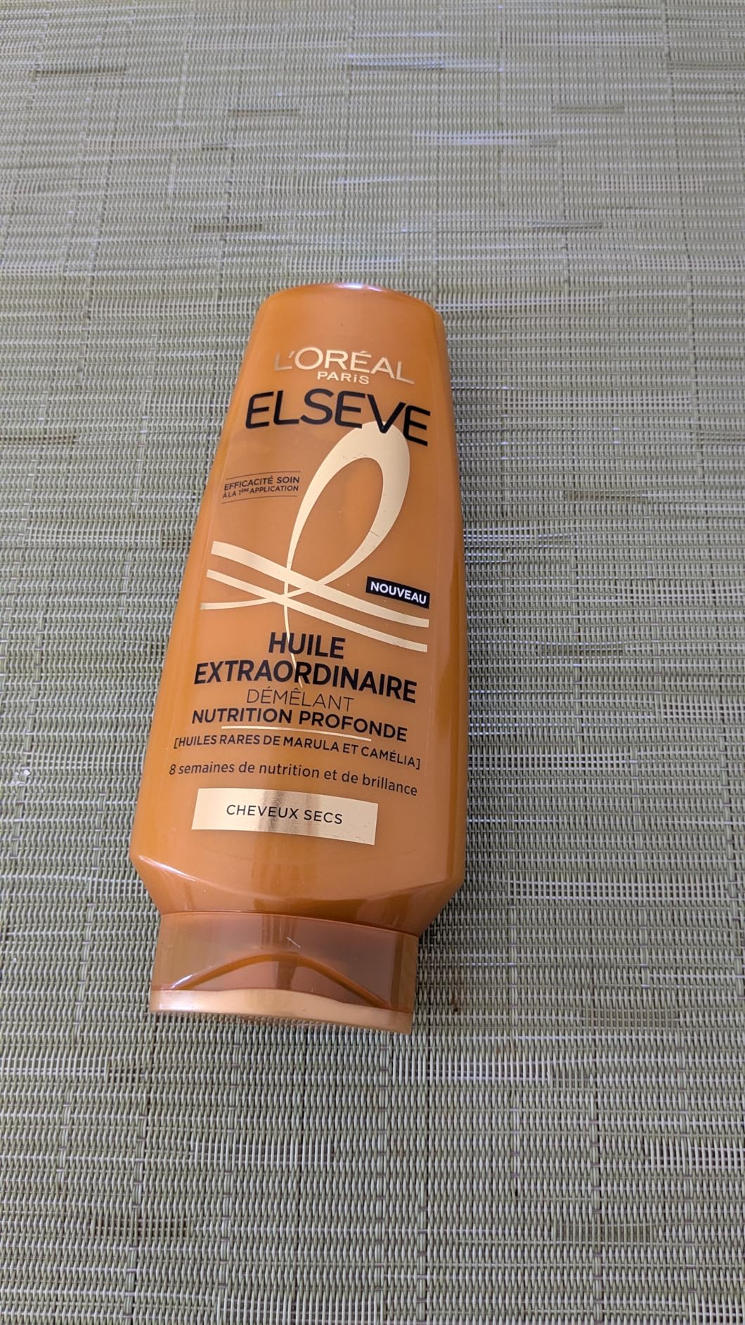 Mitigée sur cheveux très épais