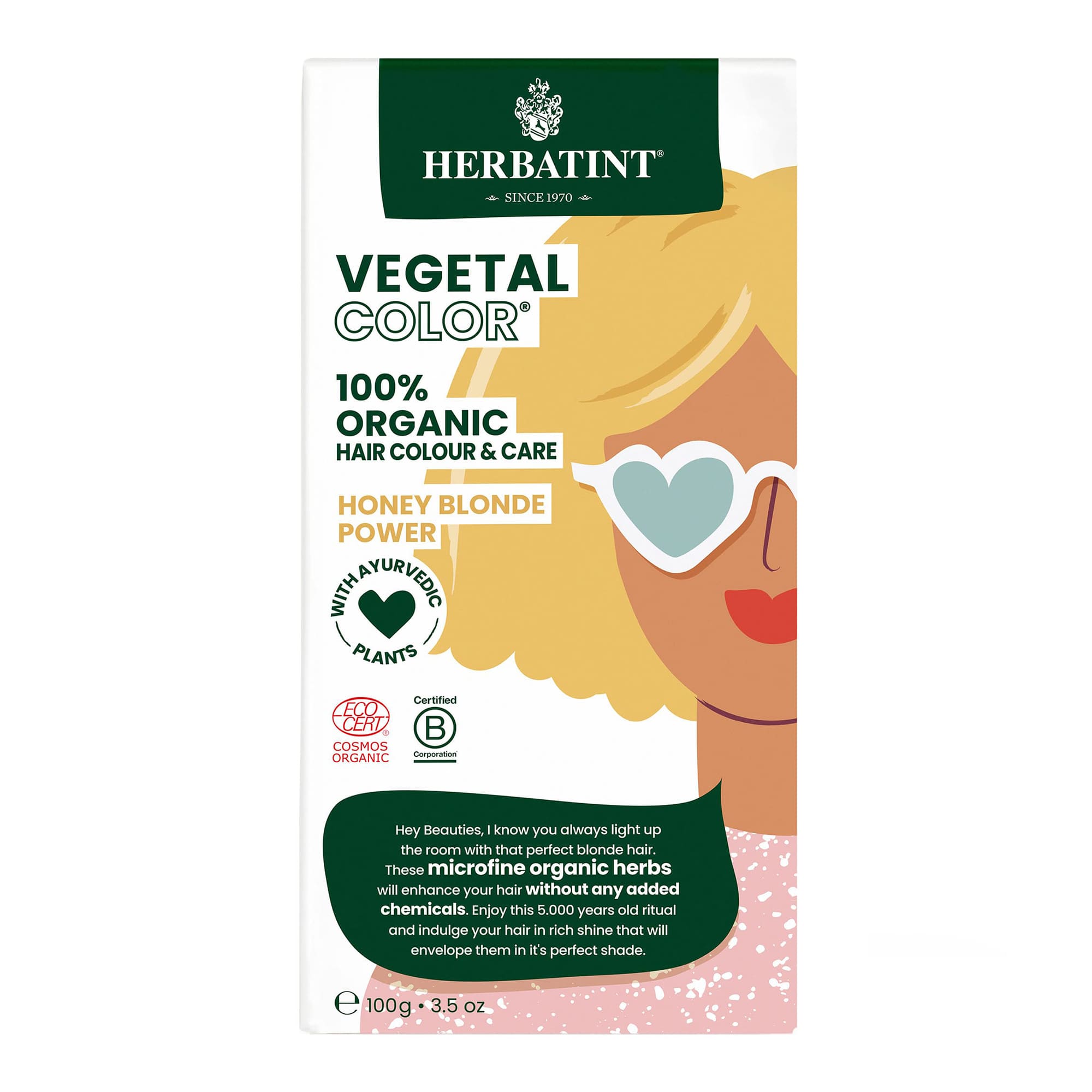 herbatint-vegetal-color-honey-blonde-power-blond-miel-100-g image 2