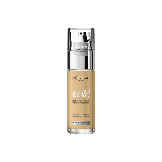 l-or-al-paris-accord-parfait-fond-de-teint-fluide-macadamia-2-5-d-30-ml image 1