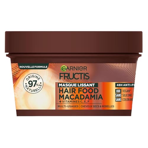 garnier-fructis-hair-food-masque-lissant-macadamia-48h-anti-frisottis-320-ml image 8