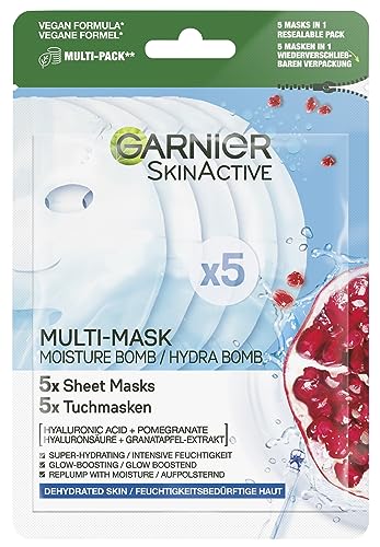 garnier-skinactive-hydrabomb-masques-tissu-grenade-x5 image 2