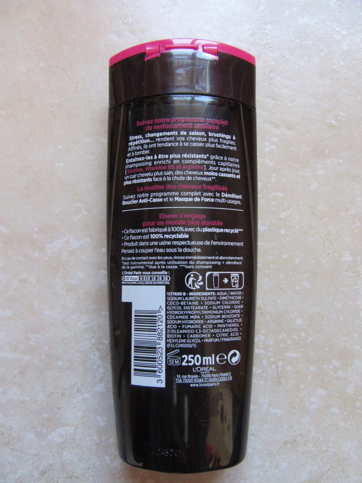 Bon shampoing fortifiant