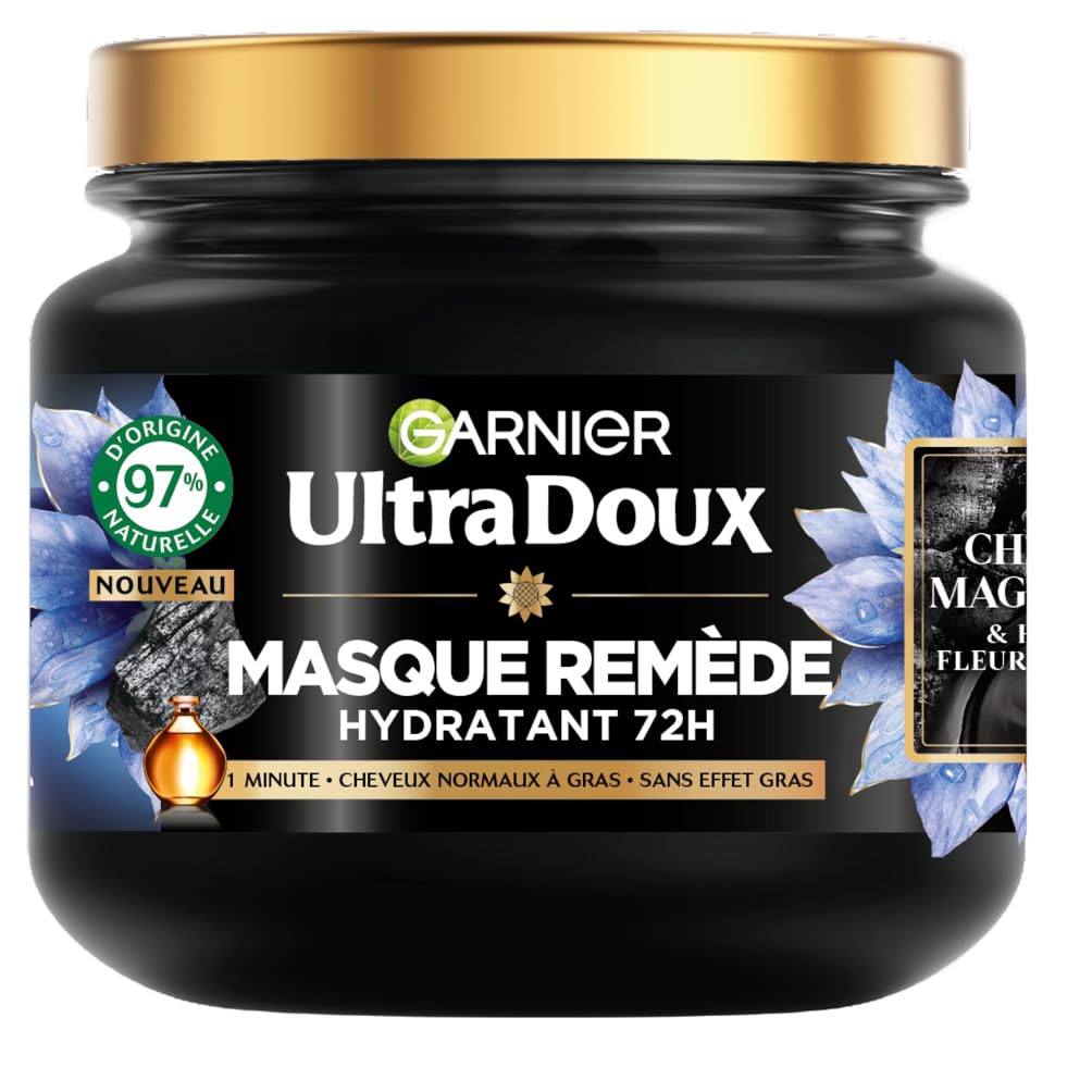 garnier-ultra-doux-coffret-routine-charbon-magn-tique-huile-nigelle-cheveux-norm image 8