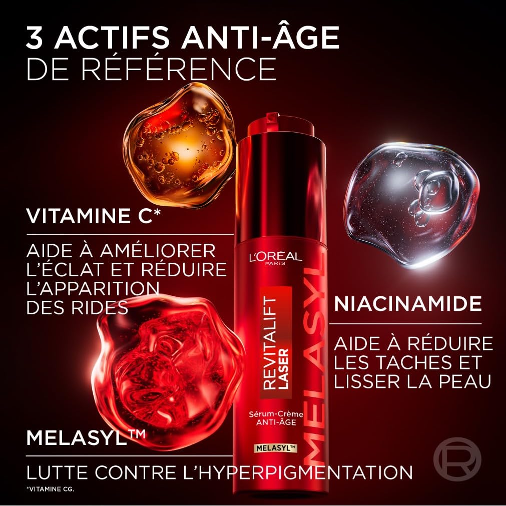 l-or-al-paris-revitalift-triple-laser-s-rum-cr-me-anti-ge-melasyl-50ml image 5