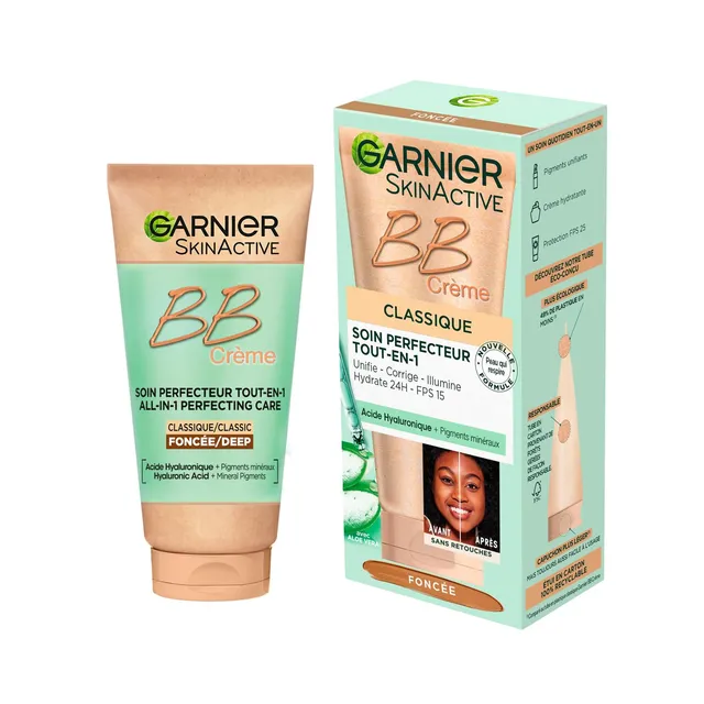garnier-bb-cr-me-classique-soin-perfecteur-teinte-fonc-e-50-ml-spf-15 image 1