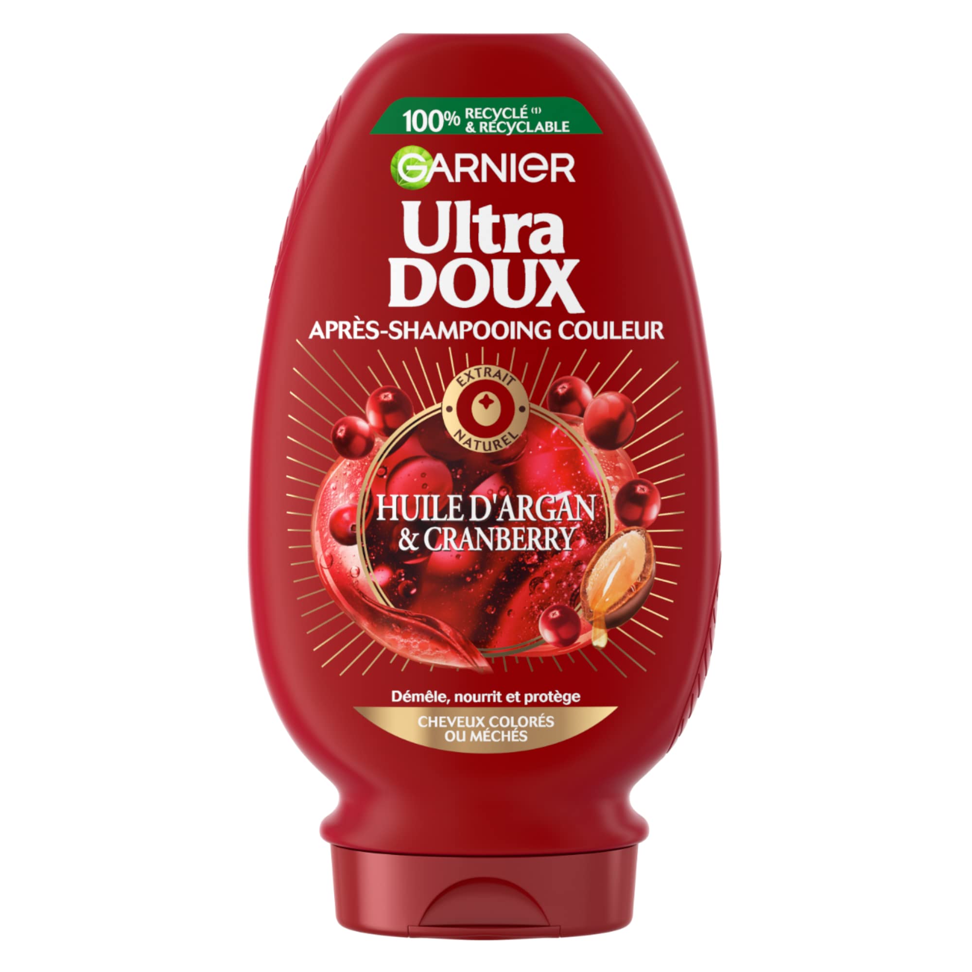 garnier-ultra-doux-shampooing-argan-cranberry-cheveux-color-s-300-ml image 7