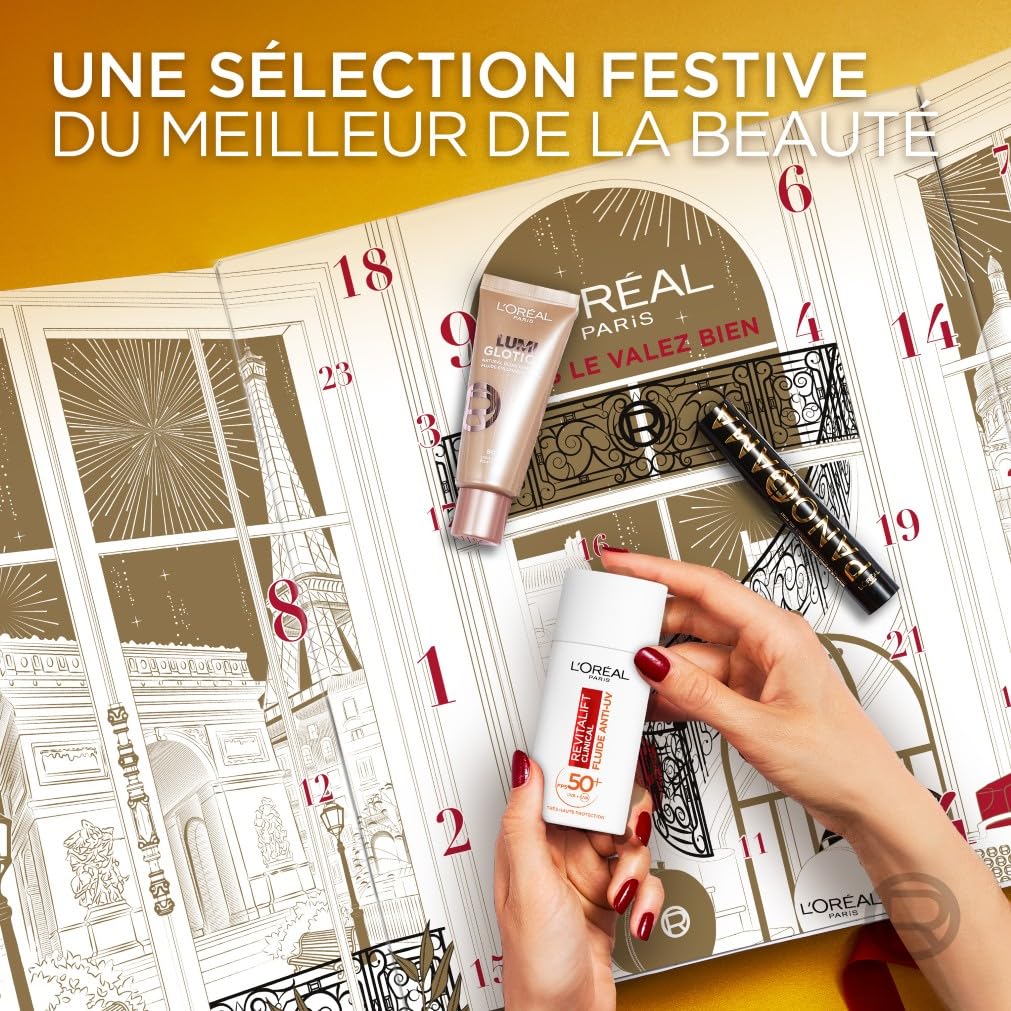 l-or-al-paris-calendrier-de-l-avent-beaut-24-jours-maquillage-et-soins image 3