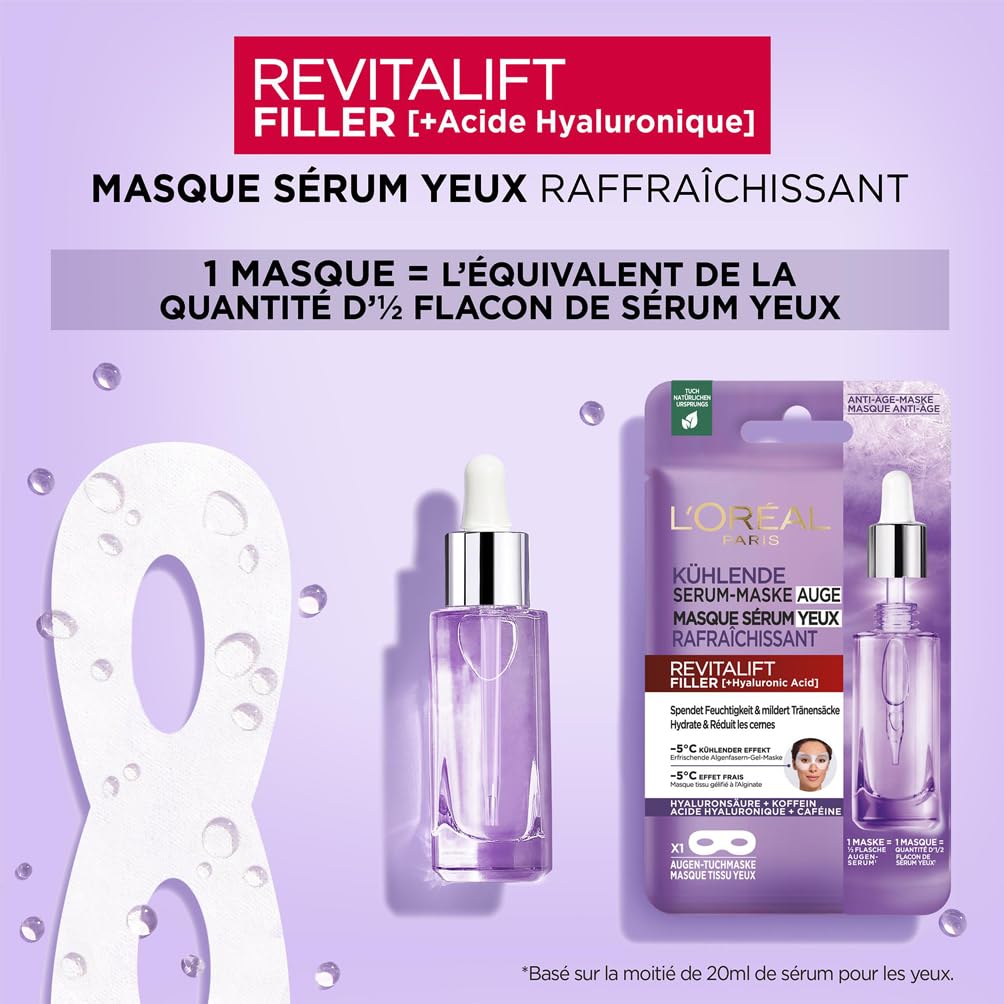 l-or-al-paris-revitalift-filler-masque-tissu-s-rum-yeux-caf-ine-11-g image 3