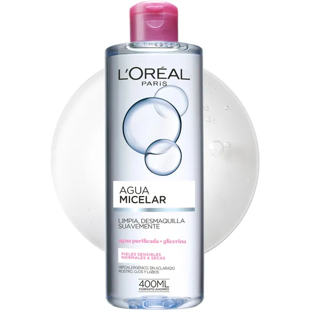 l-or-al-paris-lait-nettoyant-d-maquillant-cr-mes-et-laits-nettoyants-peaux-s-che image 1