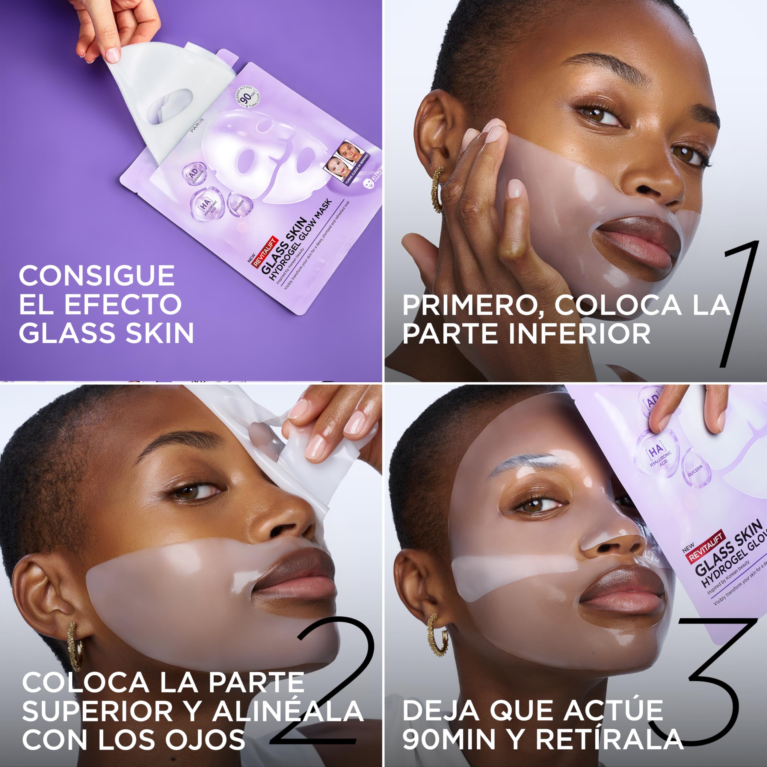 l-or-al-paris-revitalift-filler-glass-skin-masque-hydrogel-acide-hyaluronique-4- image 6