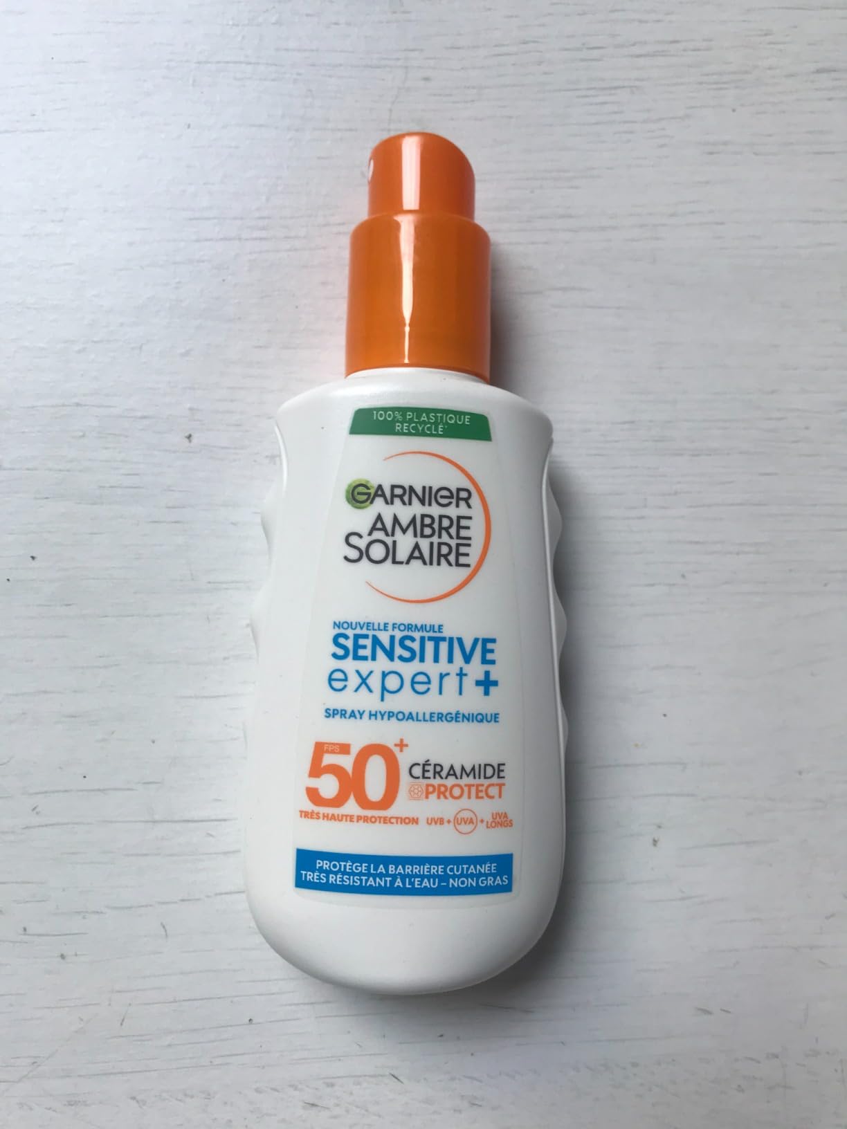 Spray capricieux en fin de flacon