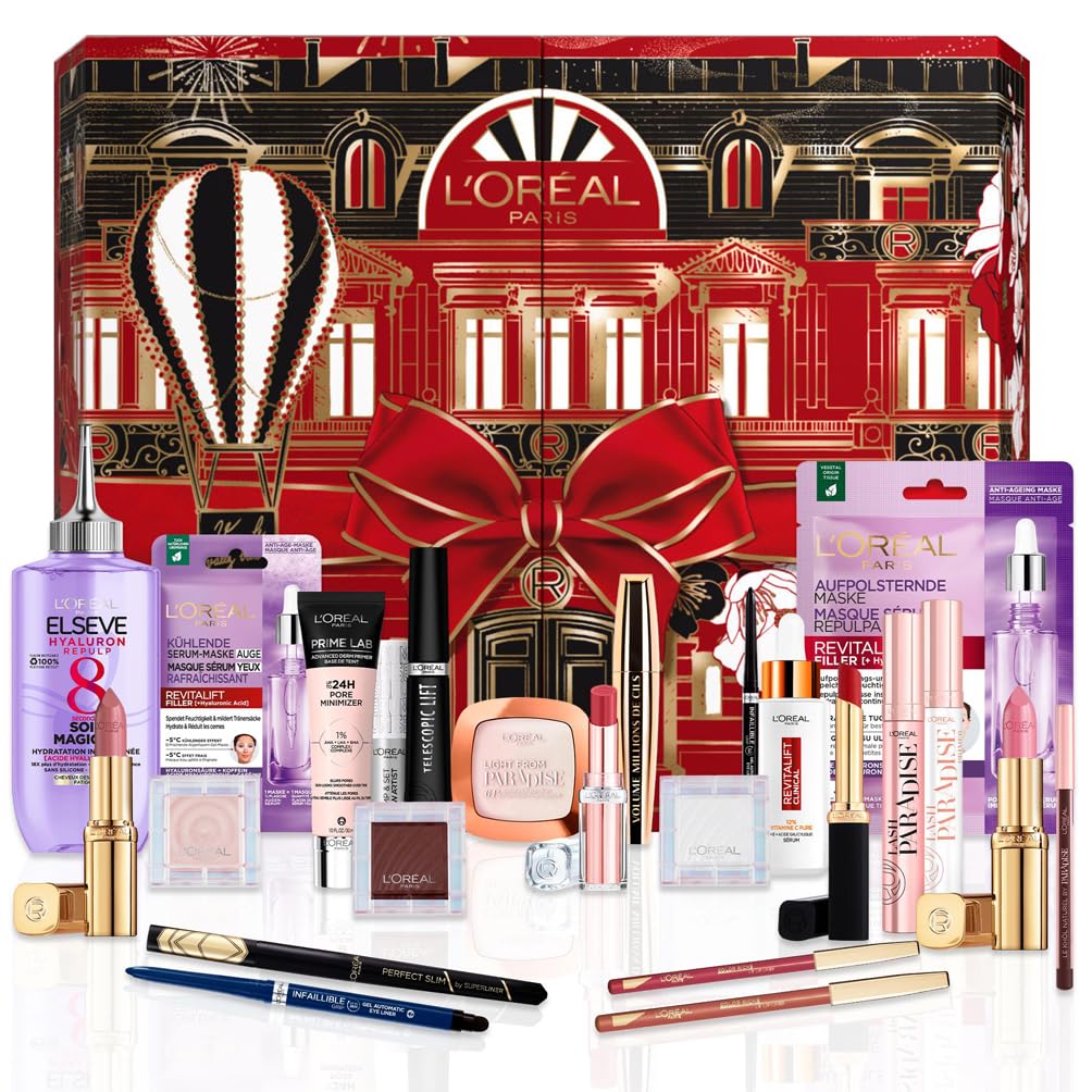 l-or-al-paris-calendrier-de-l-avent-2023-24-produits-taille-r-elle image 1
