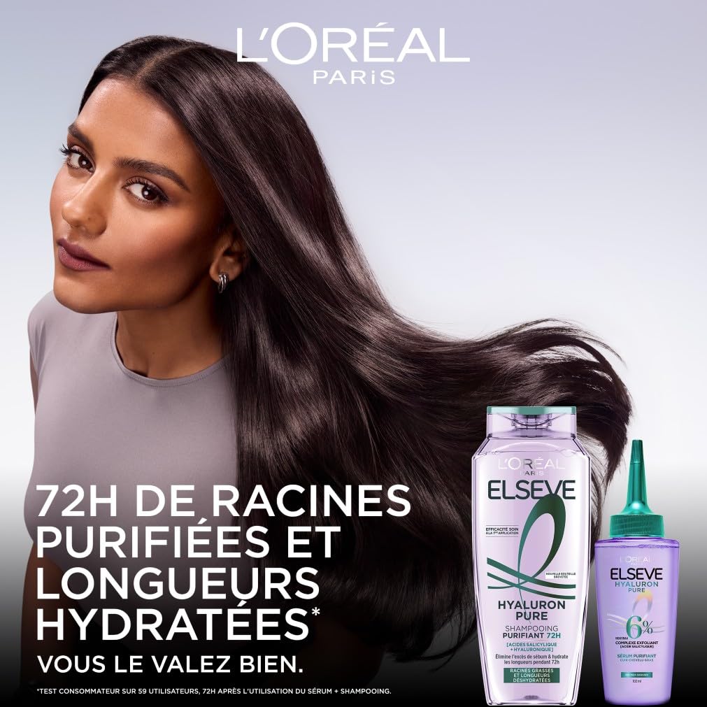 l-or-al-paris-elseve-hyaluron-pure-routine-cheveux-gras-shampooing-300-ml-s-rum- image 2