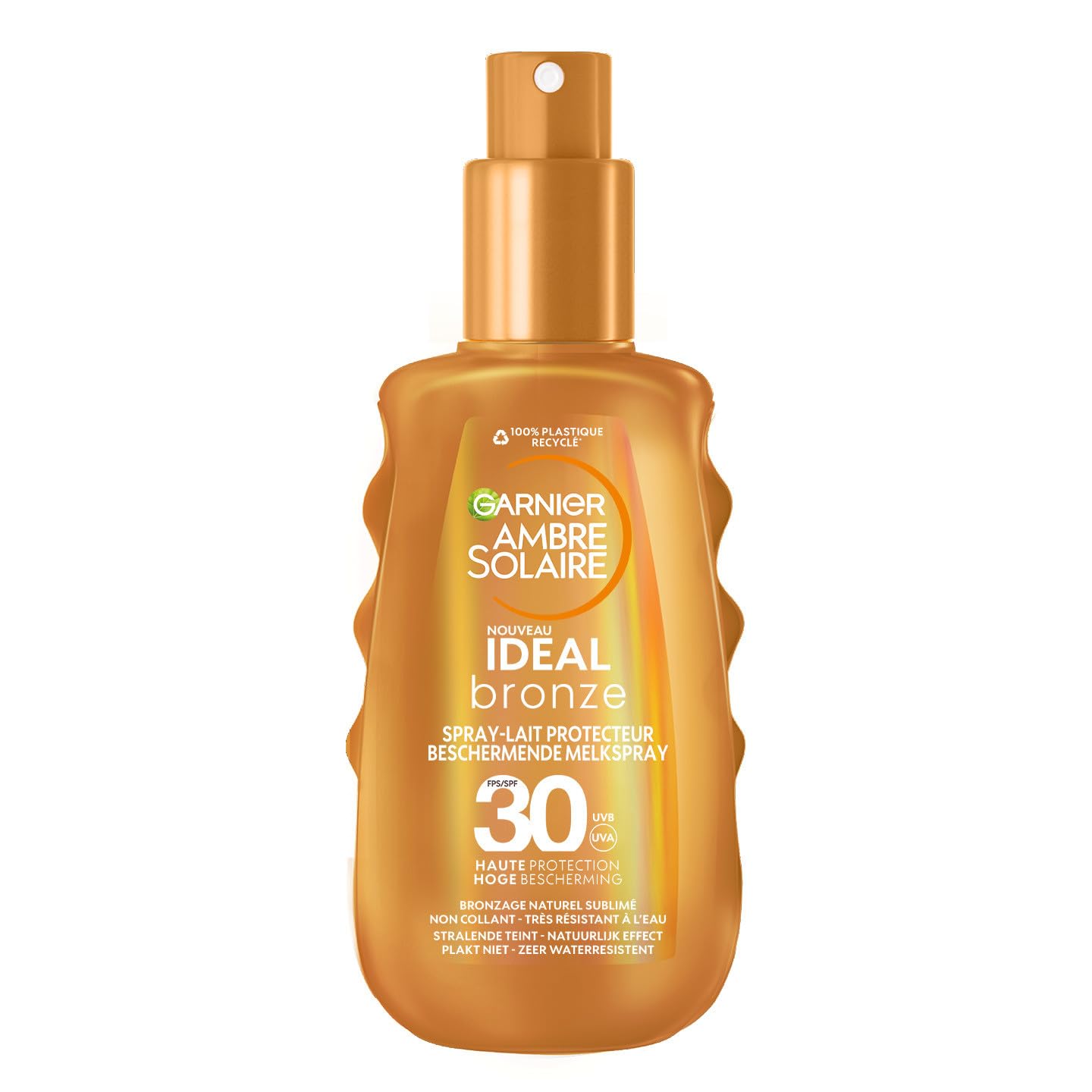 garnier-ambre-solaire-ideal-bronze-spray-lait-protecteur-fps-30-150-ml image 1
