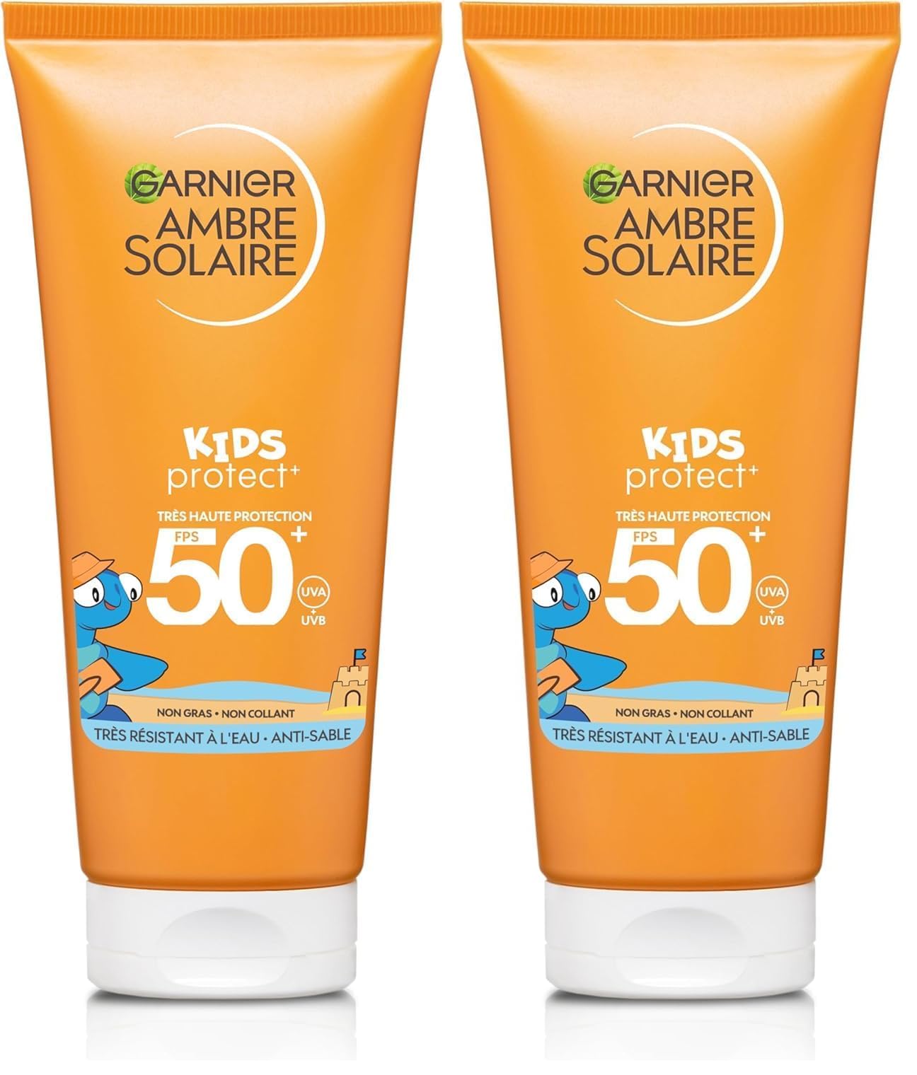 garnier-ambre-solaire-hydra-lait-protection-enfant-spf50-aloe-vera-100-ml image 2