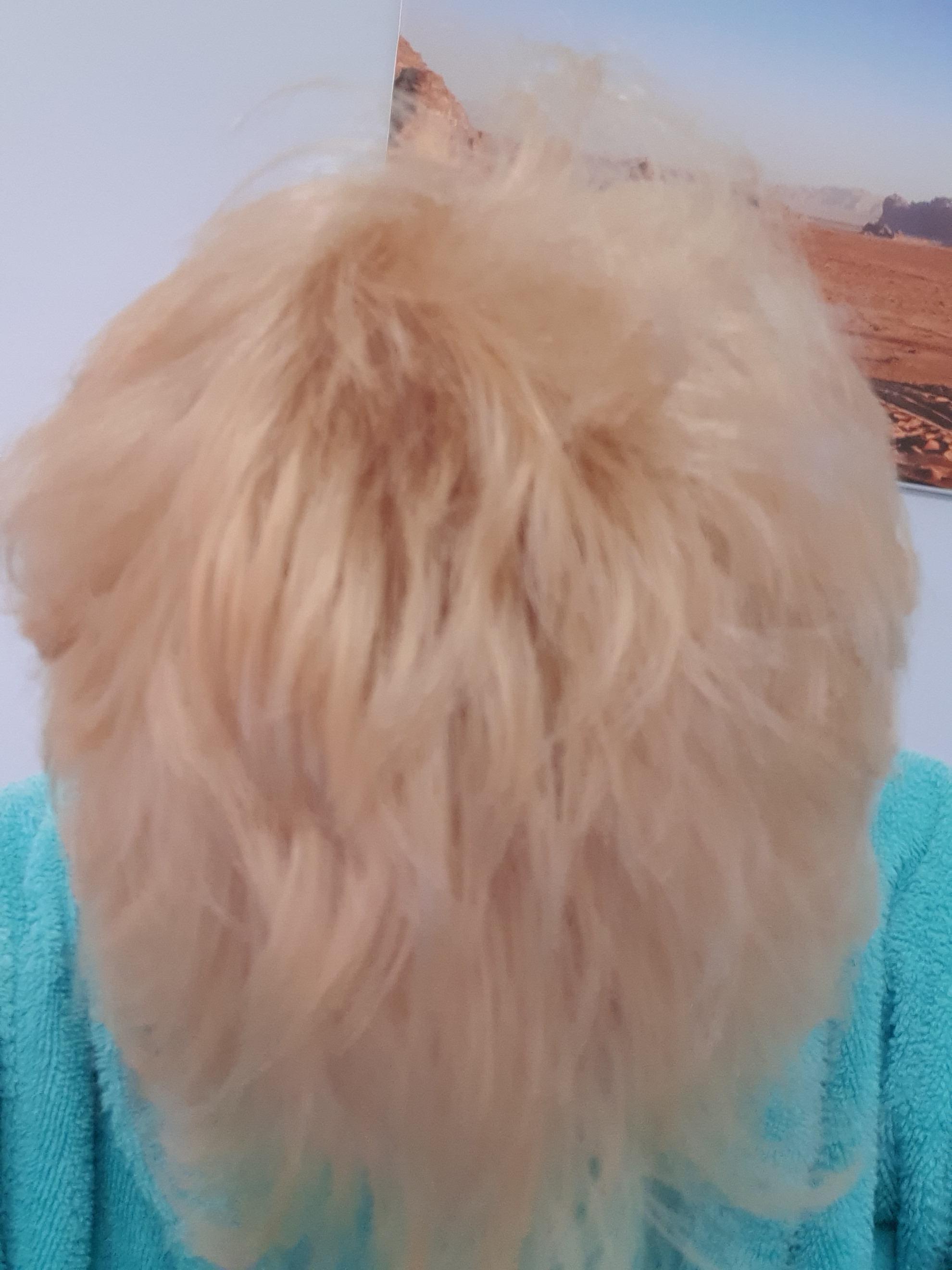 Ma couleur depuis 2 ans